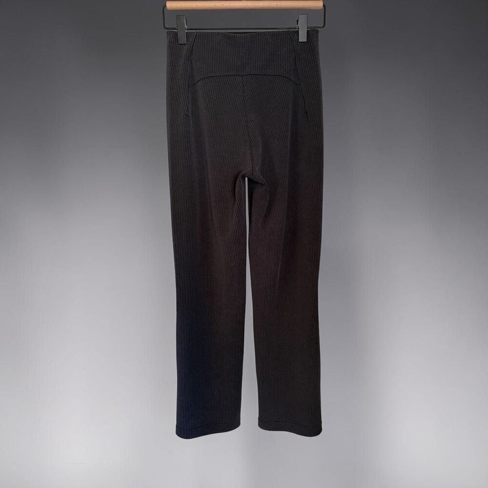 Lululemon Brushed Softstreme Ribbed Zip Flared Pant - 25” - 4 - Picture 4 of 9